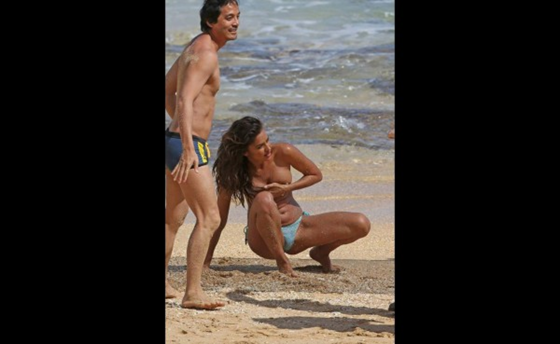 FOTOS: Paparazzi capta a Irina Shayk haciendo topless en Hawai