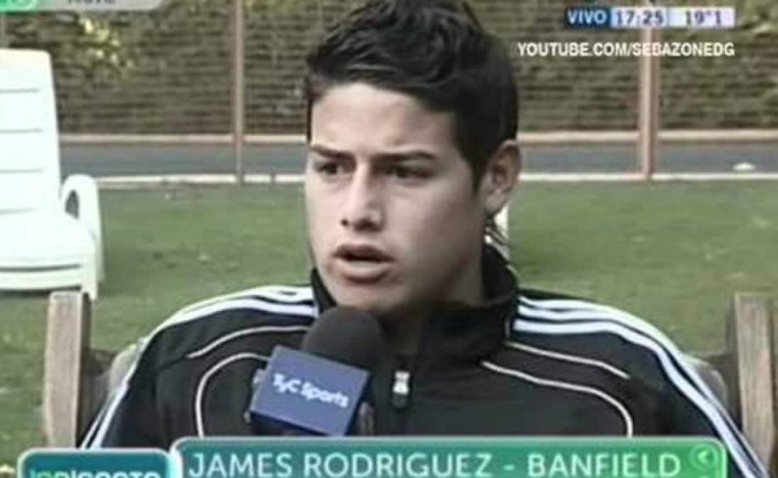 James Rodríguez, una estrella colombiana que venció la tartamudez