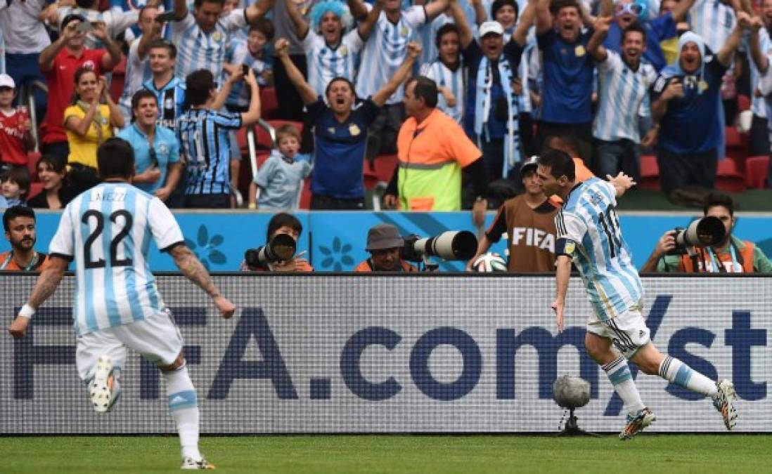 Argentina jugará ante Suiza en octavos de final