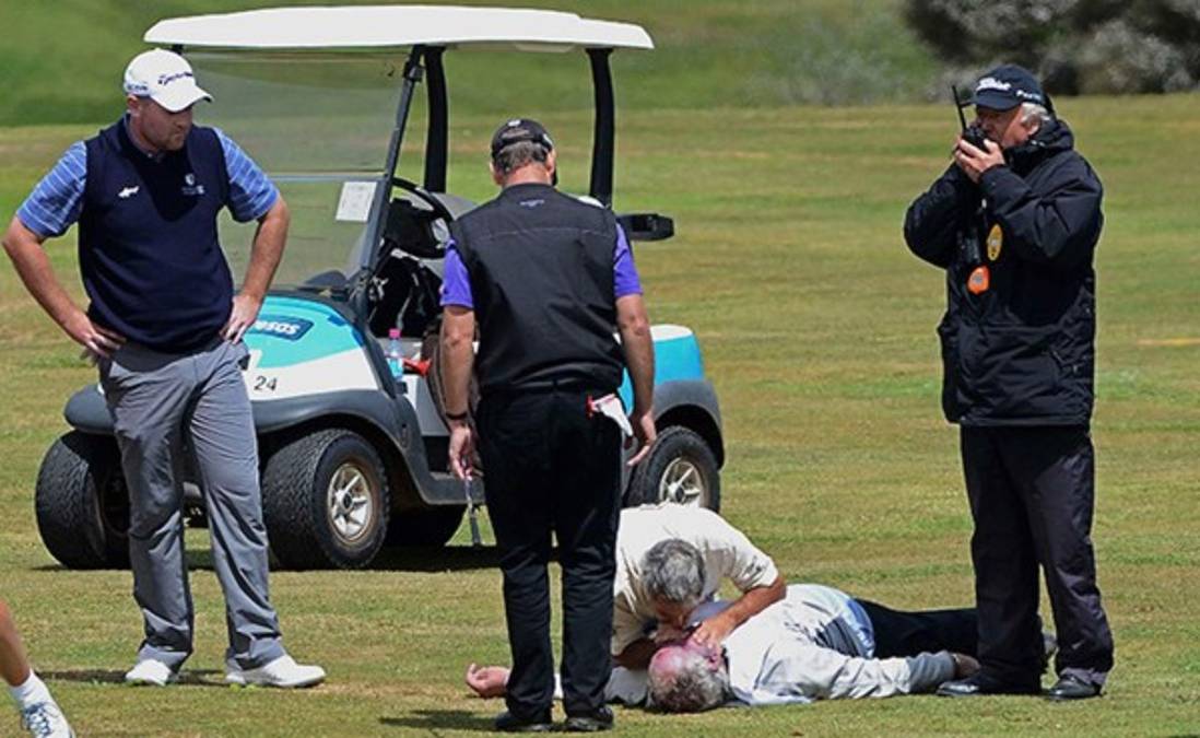 Muere caddie de un infarto en medio de pleno torneo de golf en Portugal