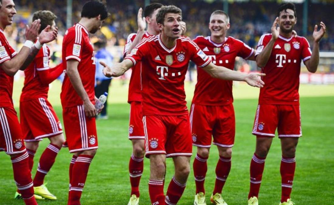 Bayern derrota sin brillo al colista y Dortmund asegura presencia en Champions