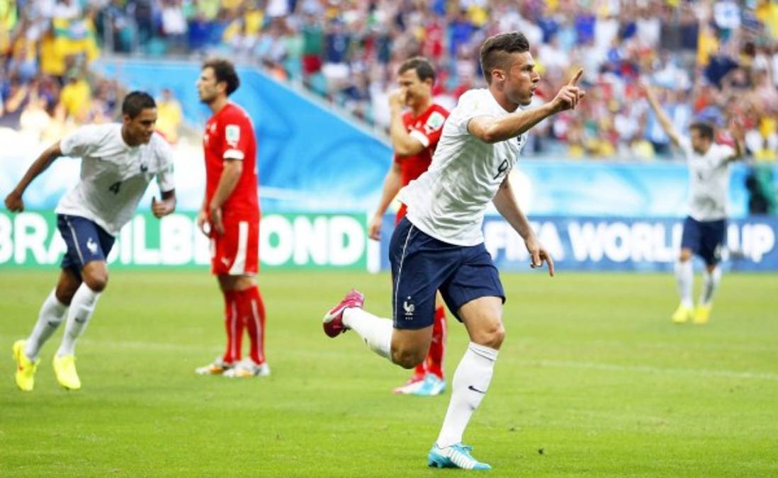 Francia golea a Suiza y queda a un paso de octavos