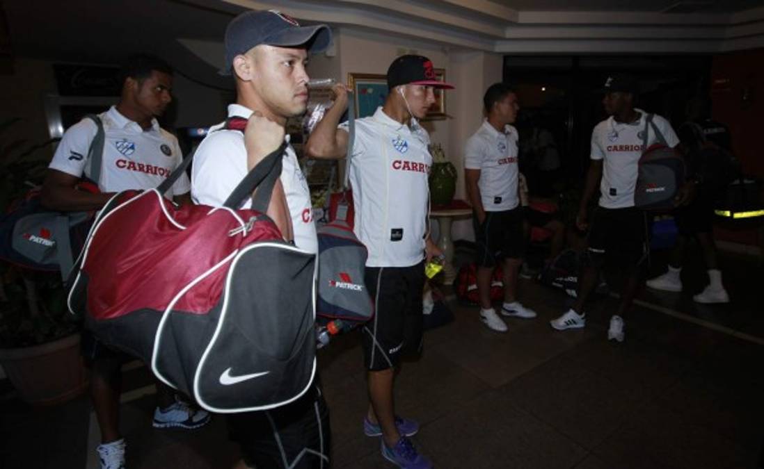 Victoria arribó con optimismo a San Pedro Sula