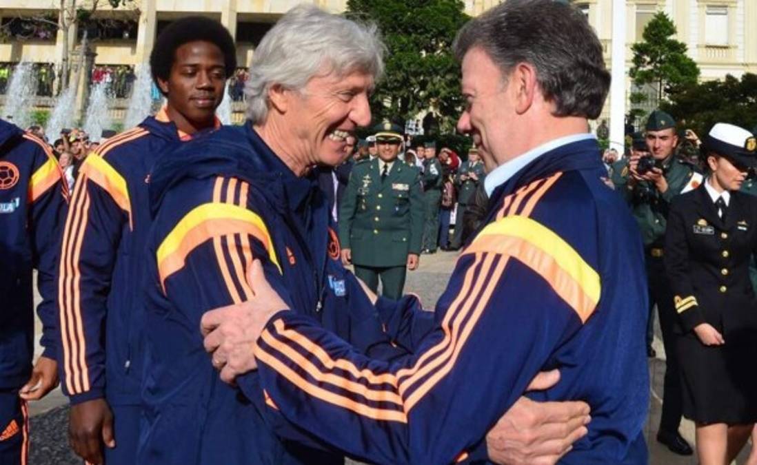 Presidente de Colombia despide a su selección previo al Mundial