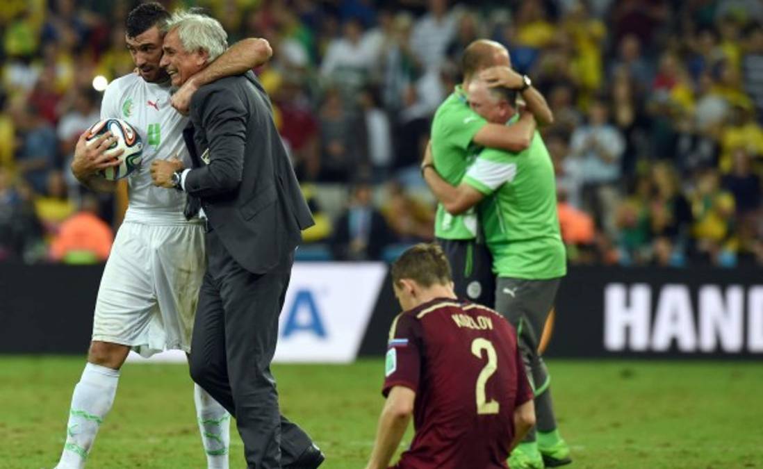 Argelia logra histórica clasificación y despachó a Rusia