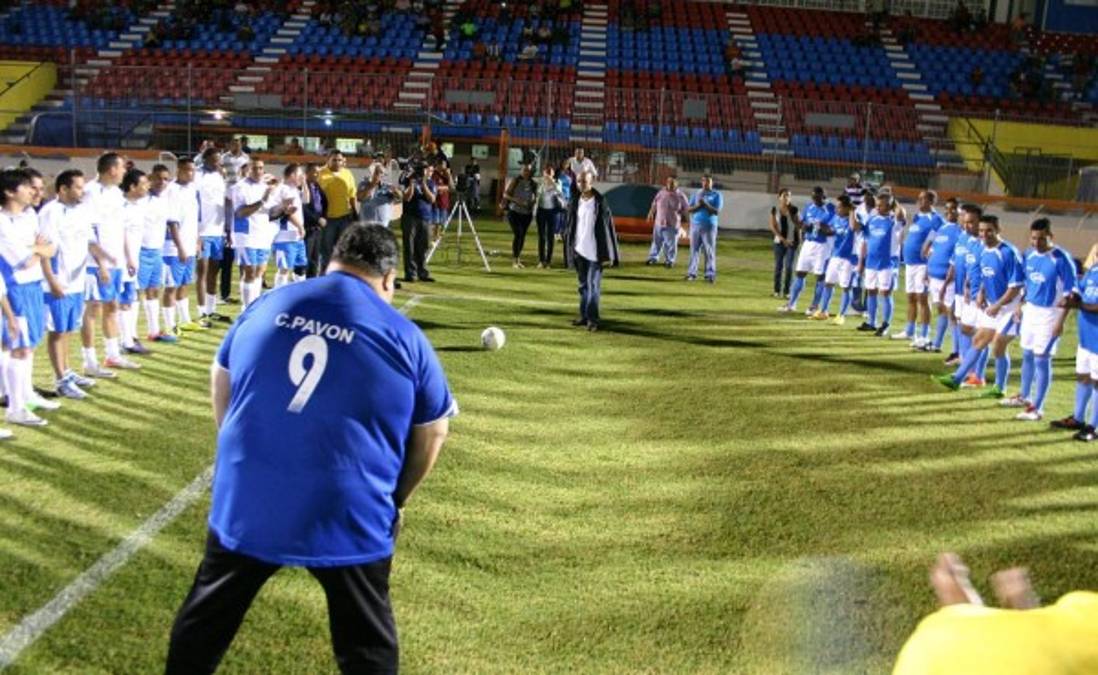 Solidaridad con Enrique Reneau en el 'Ceiba Gol 2014'  