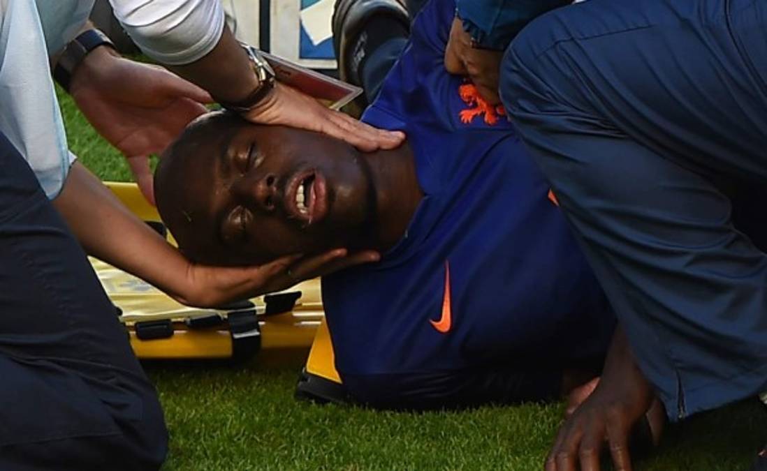 Impactantes imágenes de Bruno Martins, tras fuerte caída