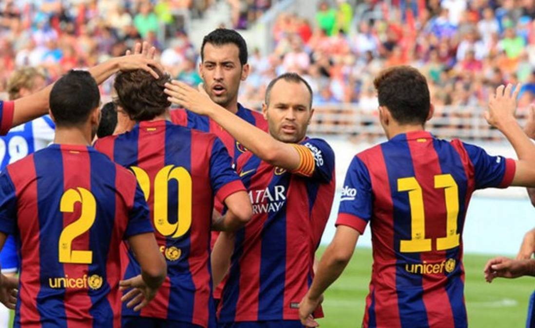Barcelona aplasta al HJK Helsinki de Finlandia
