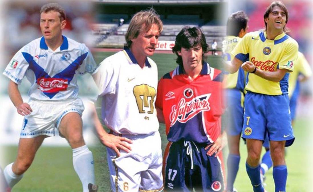 Las grandes figuras que han pasado por el fútbol mexicano