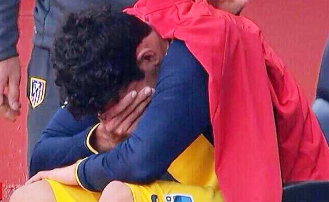 VIDEO: Diego Costa sale por lesión y rompe en llanto