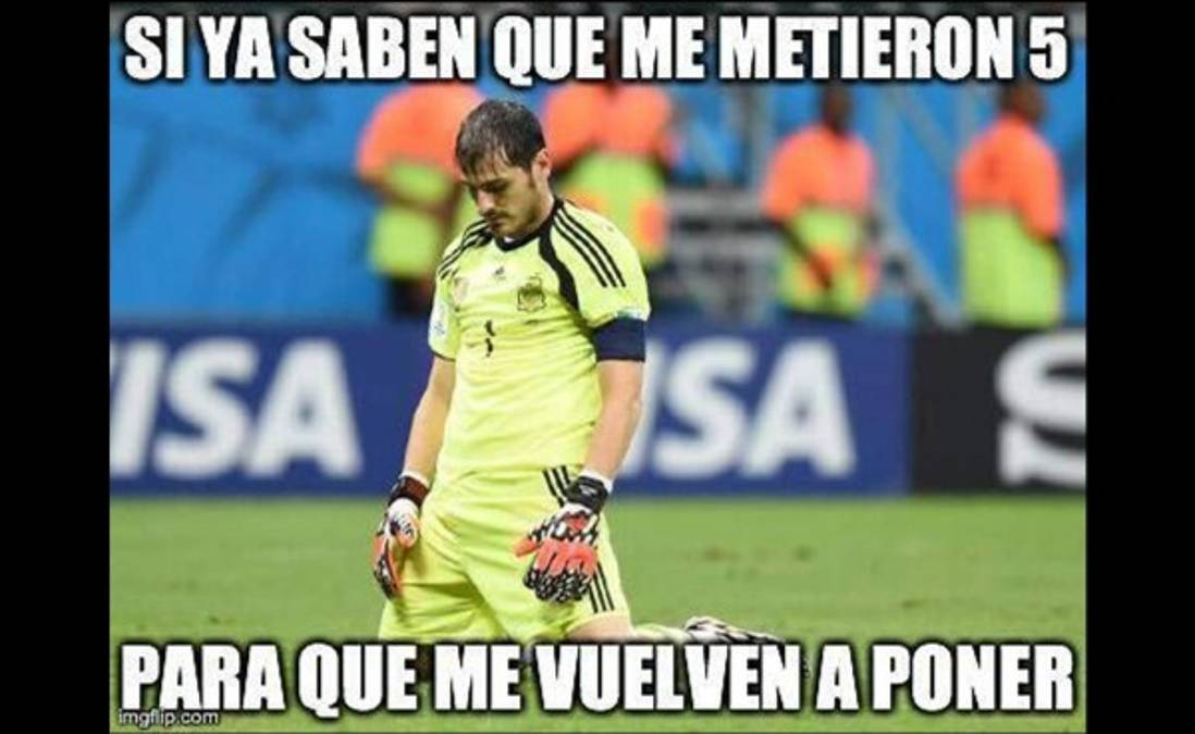 España tampoco se salva de los memes por eliminación