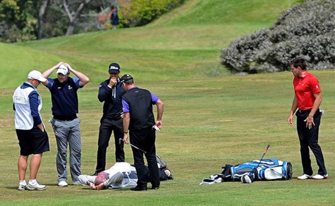 Muere caddie de un infarto en medio de pleno torneo de golf en Portugal