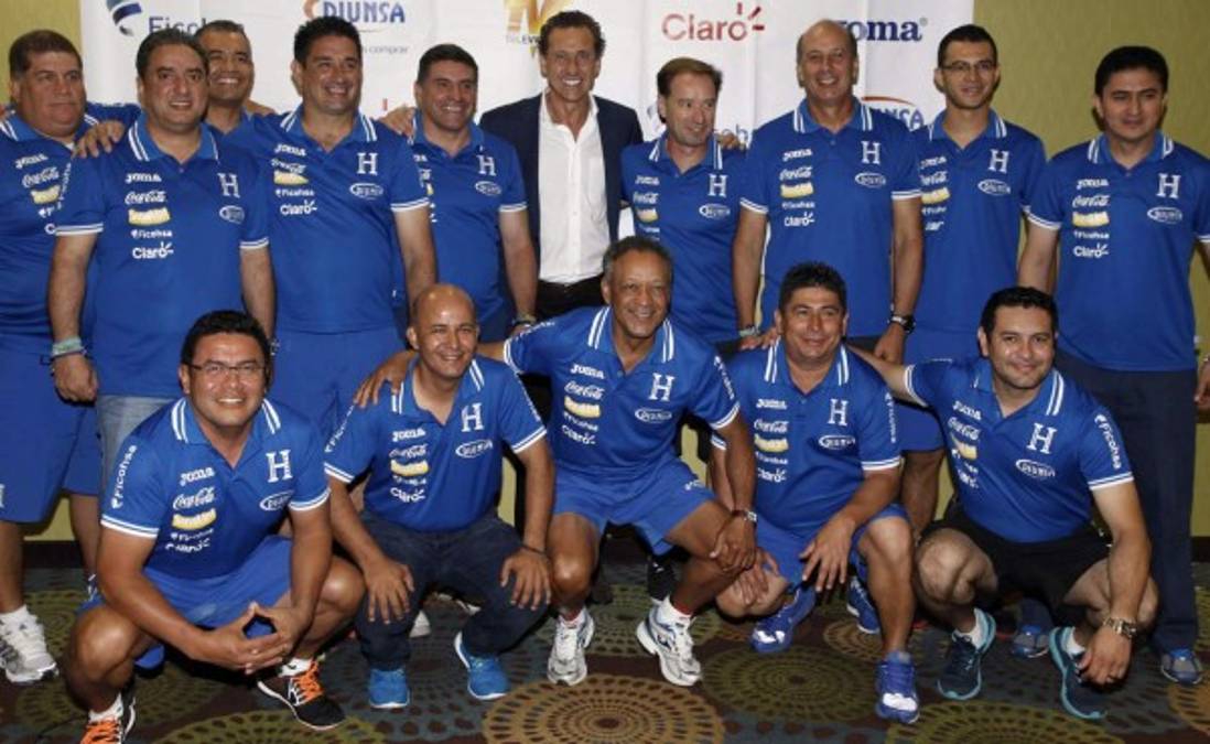 Jorge Valdano ha motivado a los jugadores de Honduras