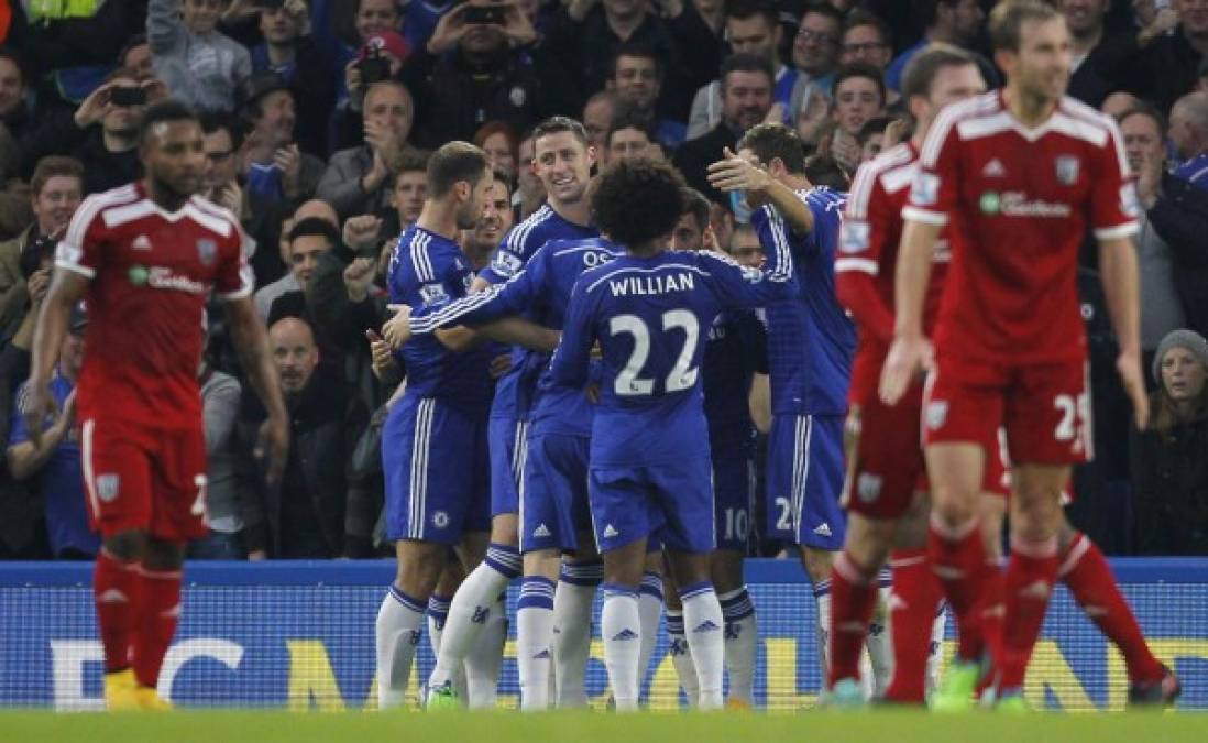 Chelsea se impuso a West Bromwich y sigue imparable