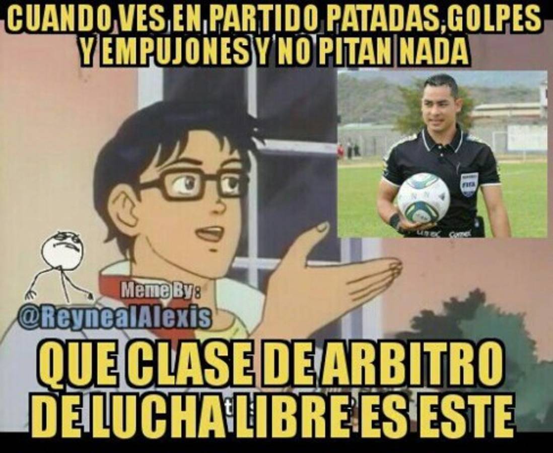 !Brutales! Destruyen con memes a Héctor Rodríguez tras desastrozo arbitraje