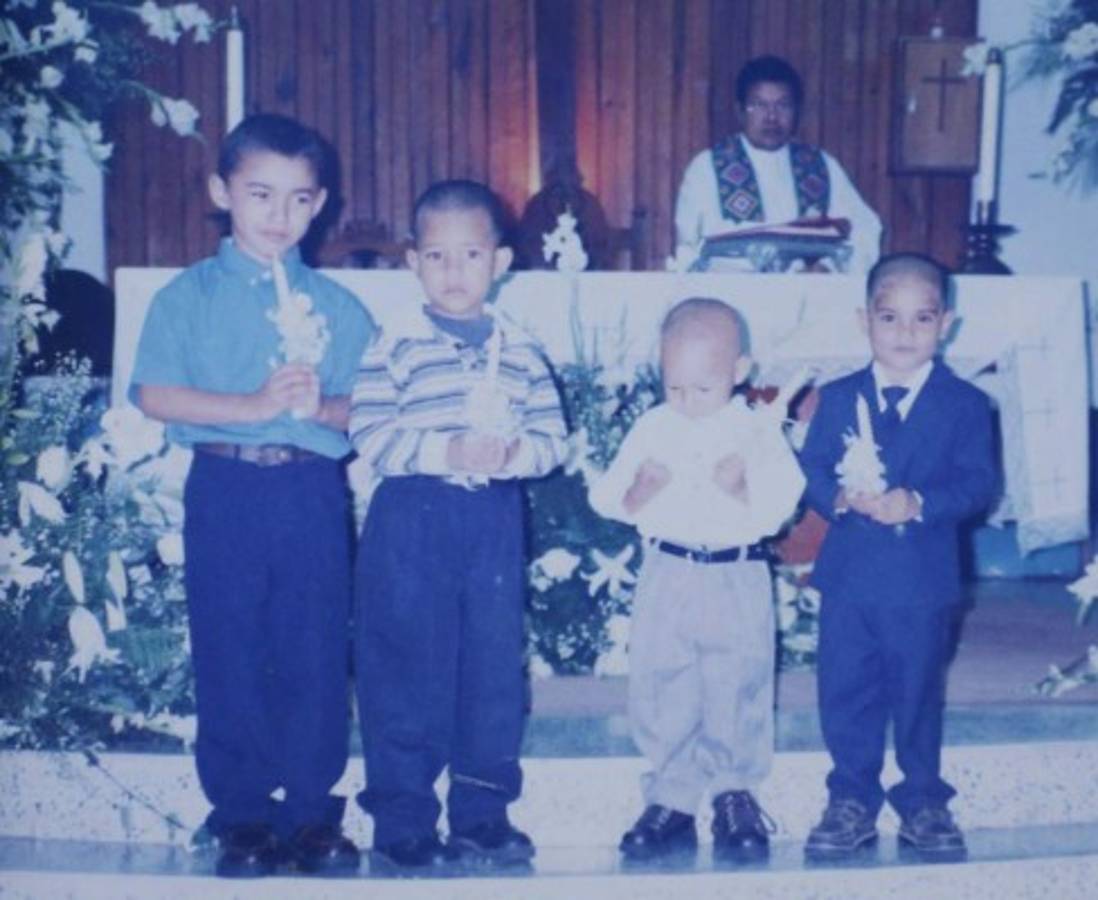 FOTOS: El álbum de la infancia de Danny Acosta en Honduras