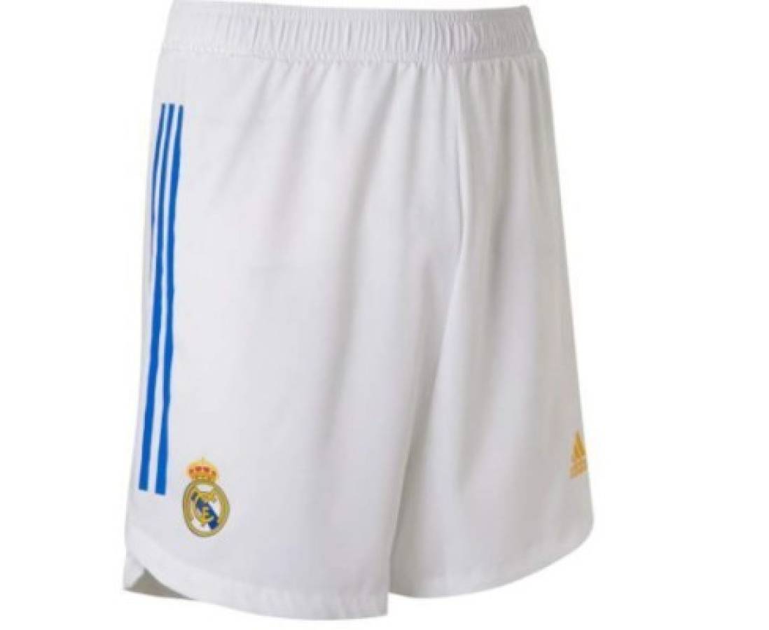 Con nuevo escudo y un crack no aparece: Real Madrid presenta sus camisetas para la temporada 2021-22
