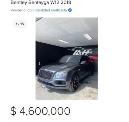 Gignac pone a la venta su Bentley: cuánto está pidiendo por la lujosa máquina y tiene su firma en el tablero