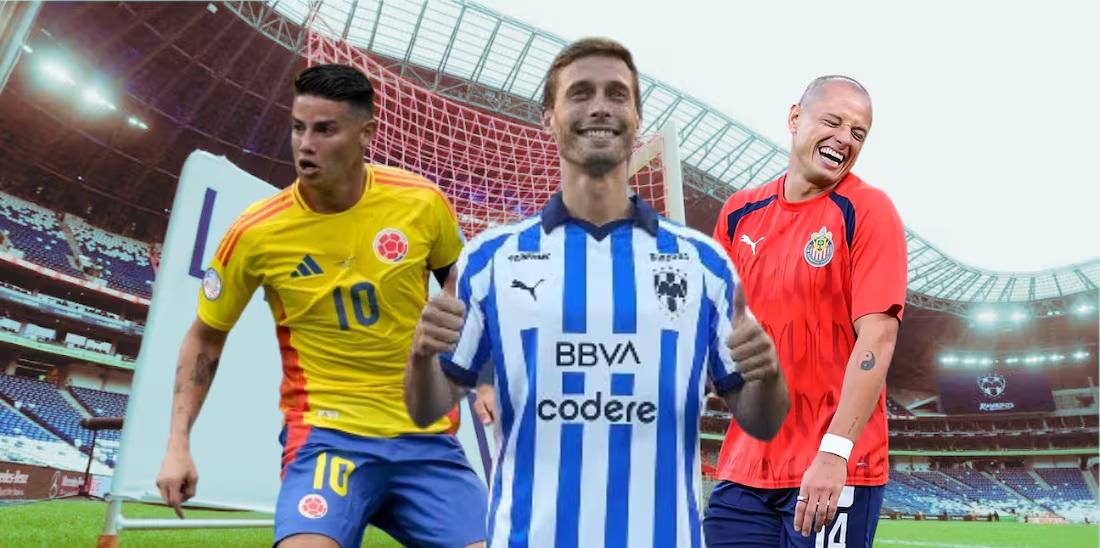 James Rodríguez rompe todo: estos son los salarios más altos de la Liga MX; Chicharito y Gignac desbancados