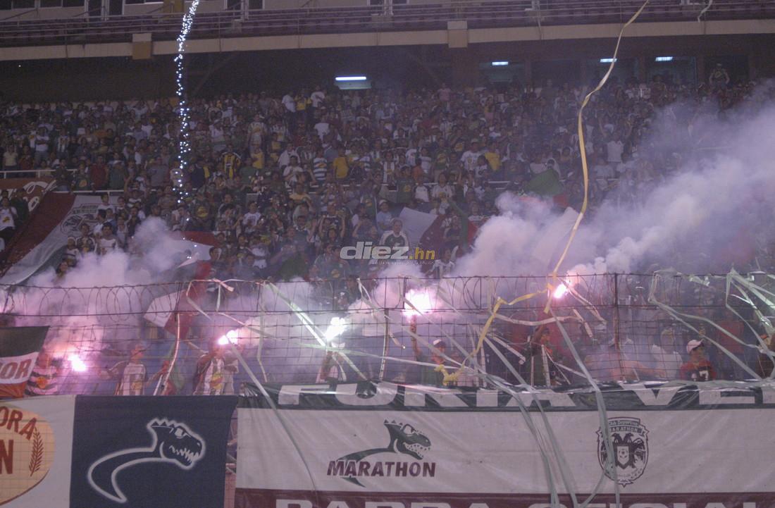 Del baúl de los recuerdos: Imperdibles imágenes del clásico sampedrano; hoy se vuelven a enfrentar en el Olímpico