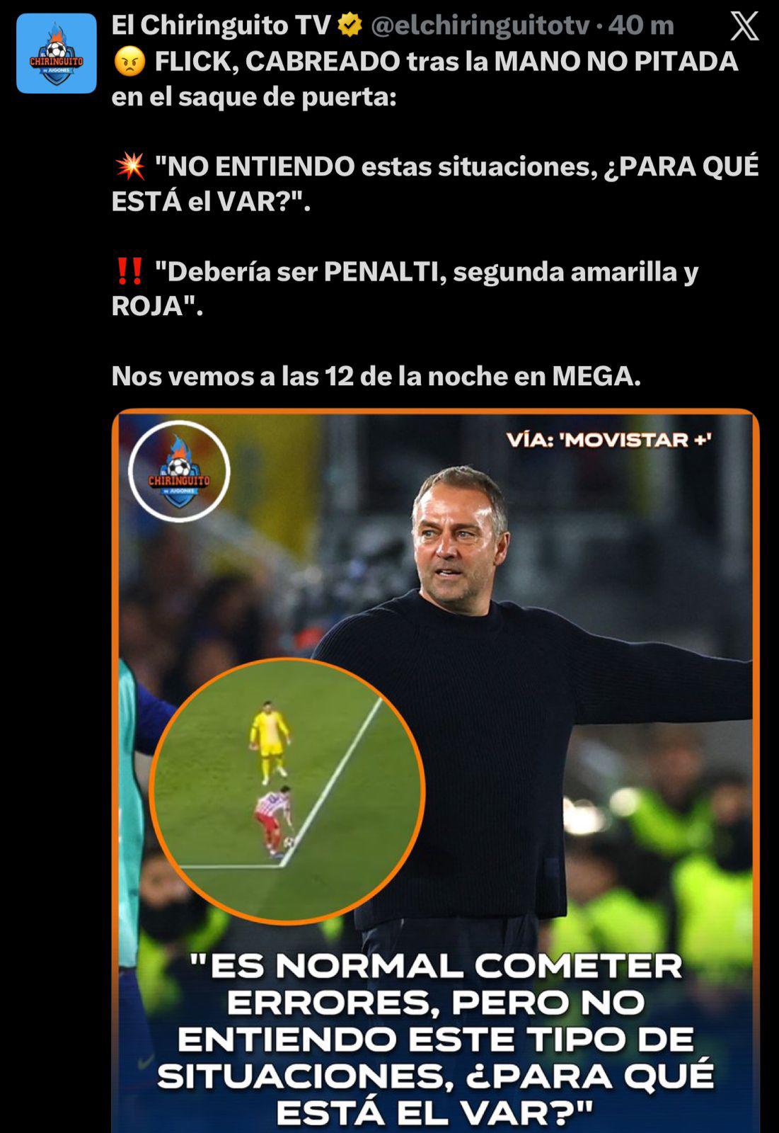 Jota Jordi explota y diarios de España apuntan al VAR: así reacciona la prensa al polémico penal en el Barcelona-Atlético