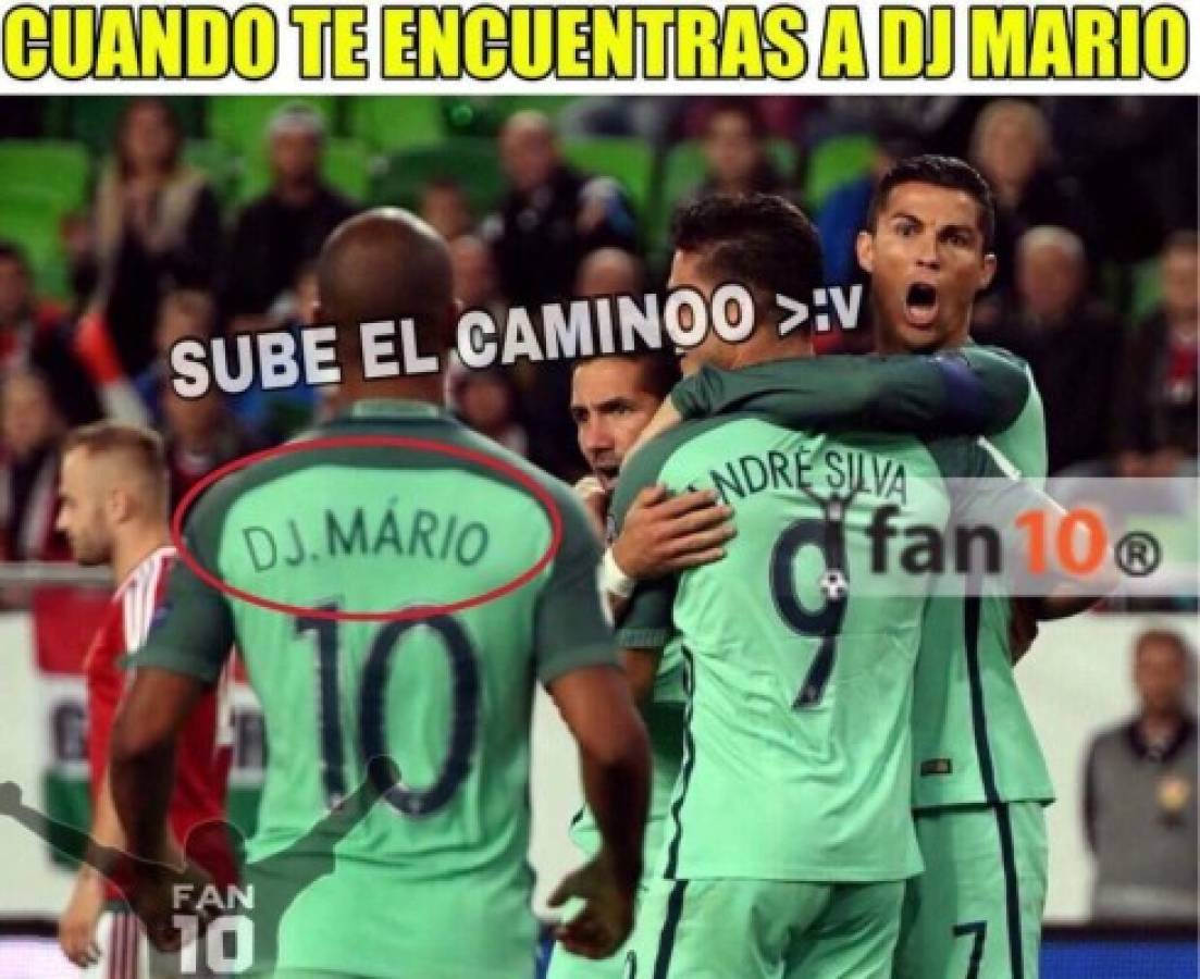 ¡TERRIBLES! Cristiano Ronaldo salva a Portugal y los memes se hacen presentes