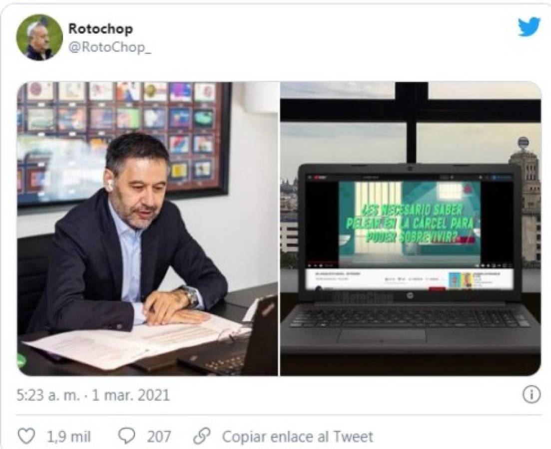 Los memes de la detención de Bartomeu: Hacen pedazos al Barcelona tras la noticia