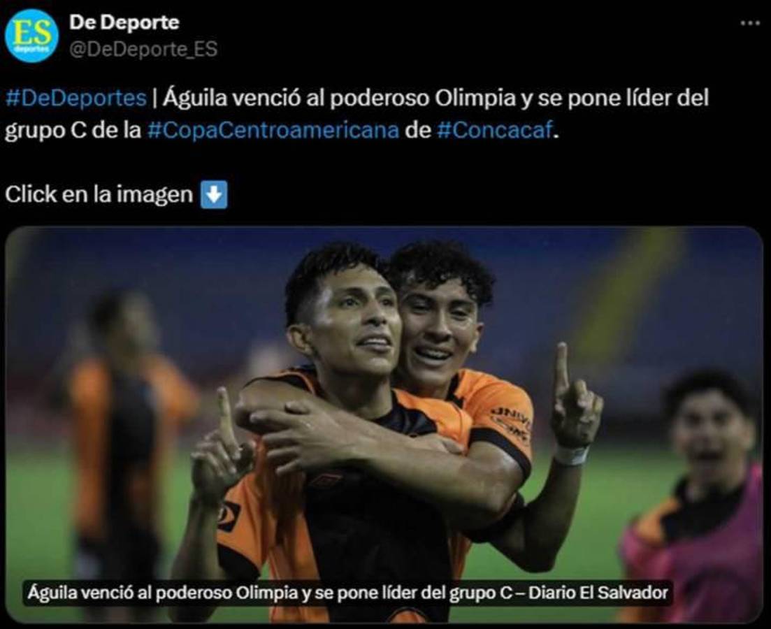 “Águila venció al poderoso Olimpia”: no perdonan al equipo de Troglio tras dolorosa caída en la Copa Centroamericana