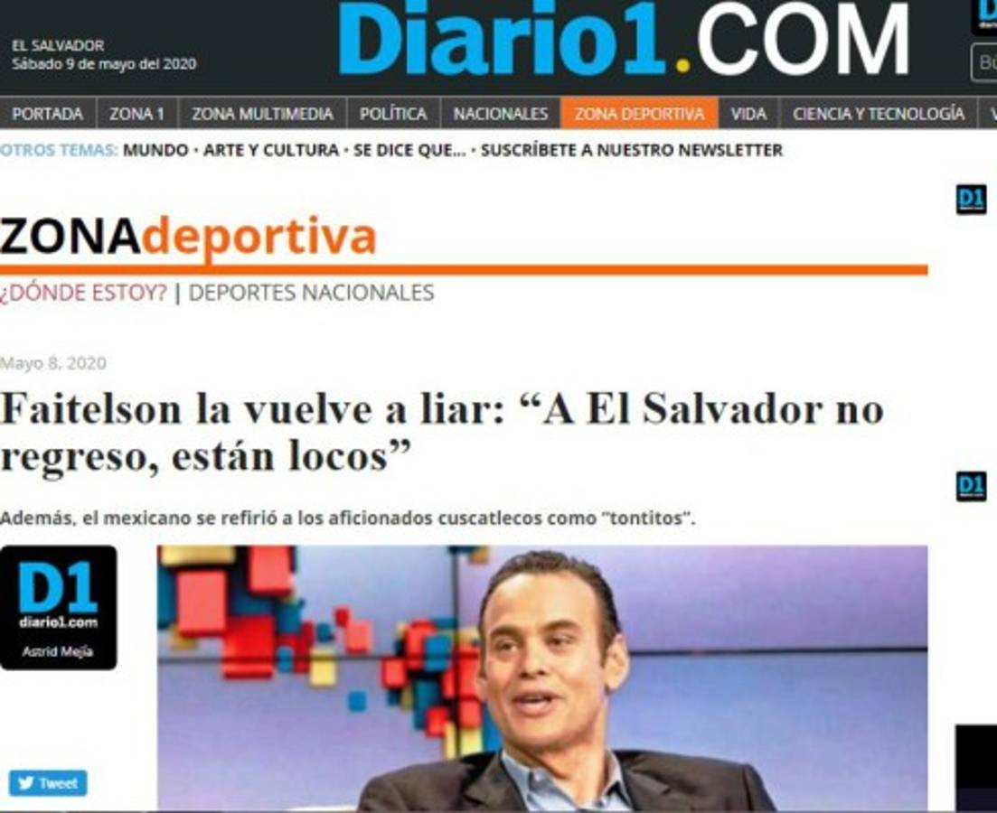 ¡Indignados! Arremeten contra Faitelson en El Salvador por llamar 'tontitos' a los aficionados