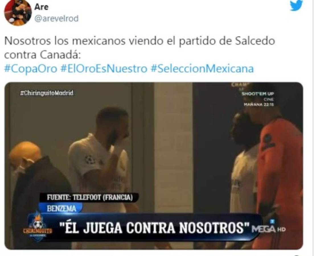 México pasó a la final de la Copa Oro y los memes hacen pedazos a Carlos Salcedo y el VAR