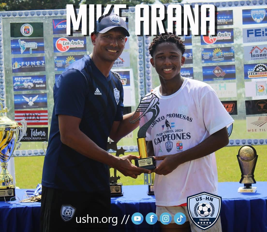 Mike Arana: Creció en barrio violento, jugará con futbolista que admira y lloró con la convocatoria de Honduras