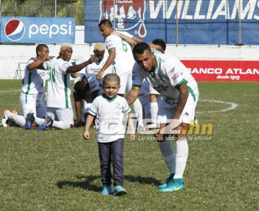 En la TV no se vio, pero el lente de Diez sí lo captó