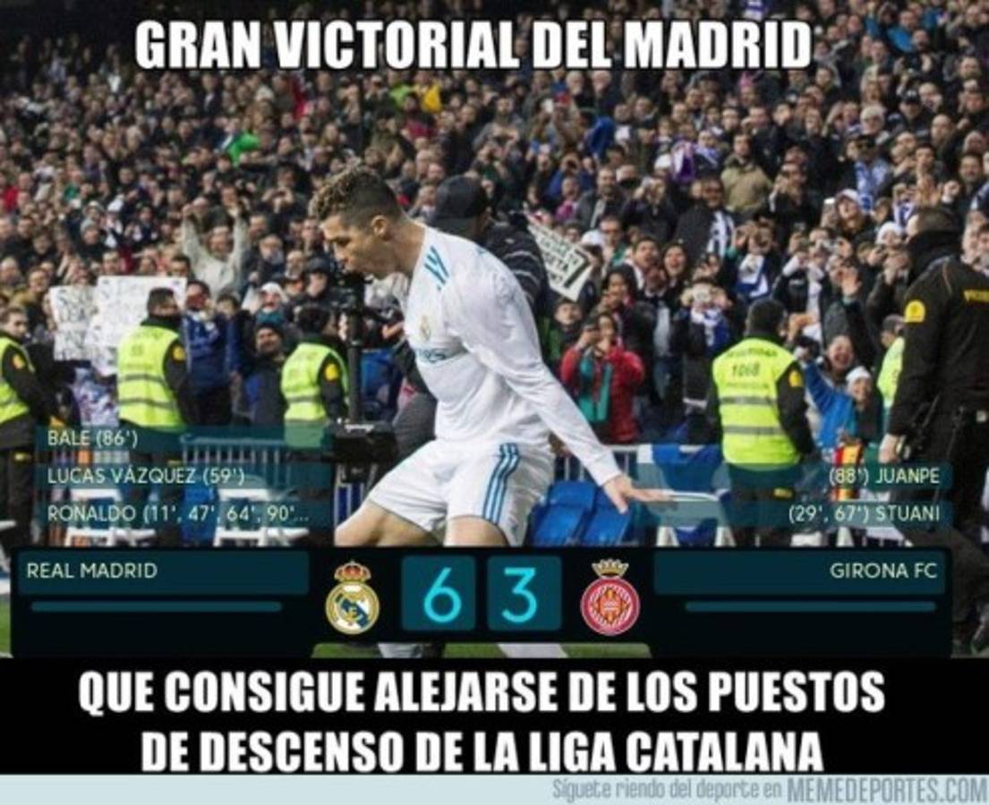 Cristiano Ronaldo, protagonista de los mejores memes que dejó el fin de semana