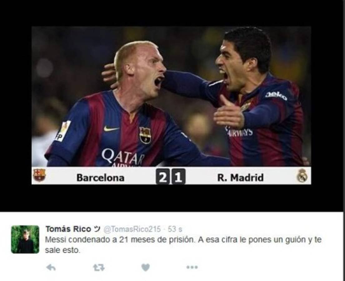 Fotos: Las crueles burlas sobre la condena a prisión de Leo Messi