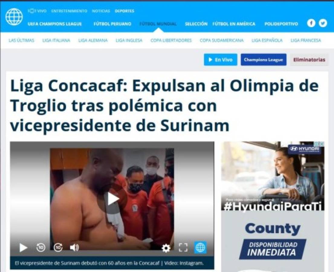 'Escándalo y billetazo': Lo que dicen los medios internacionales sobre el Olimpia y Pedro Troglio