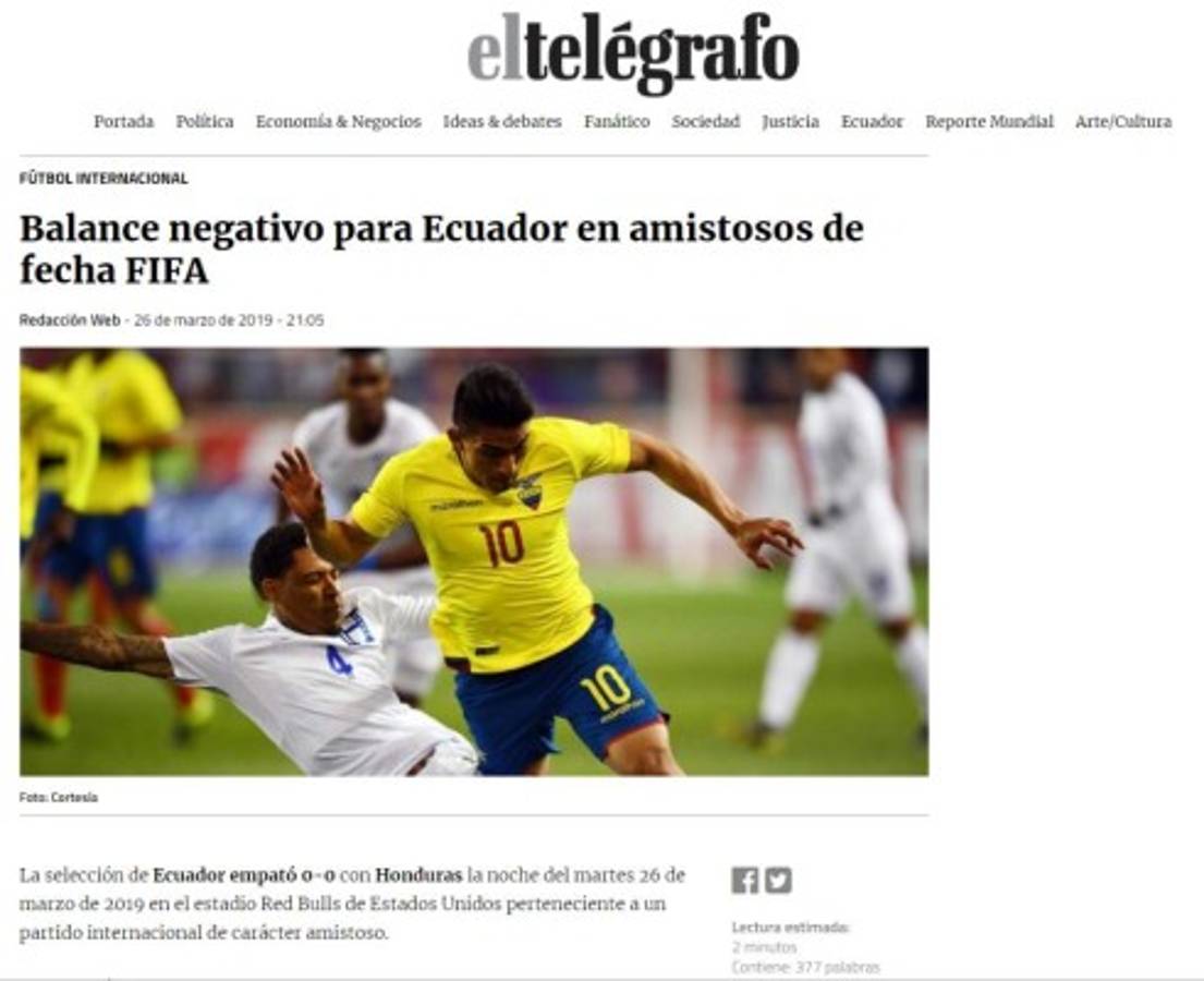La prensa de Ecuador y los duros comentarios contra su selección y Bolillo Gómez