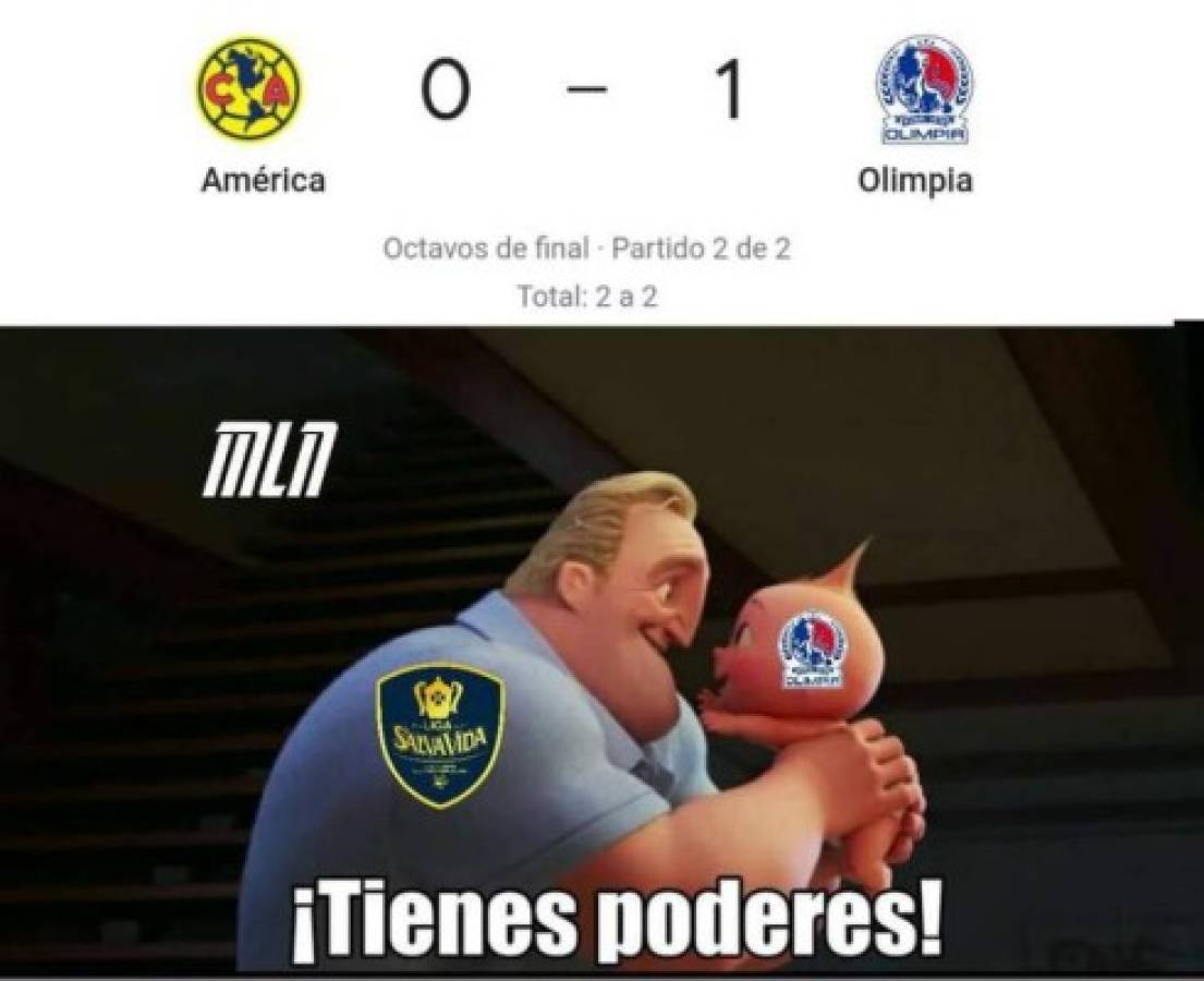 Los crueles memes que dejó la victoria del Olimpia ante el América en el estadio Azteca