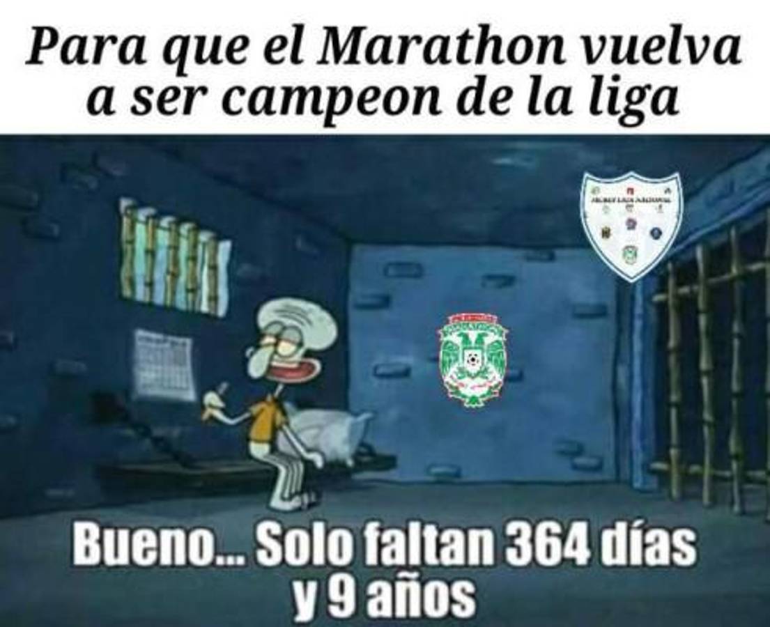 Marathón, víctima de los memes en las redes sociales tras caer ante Real España en semifinales