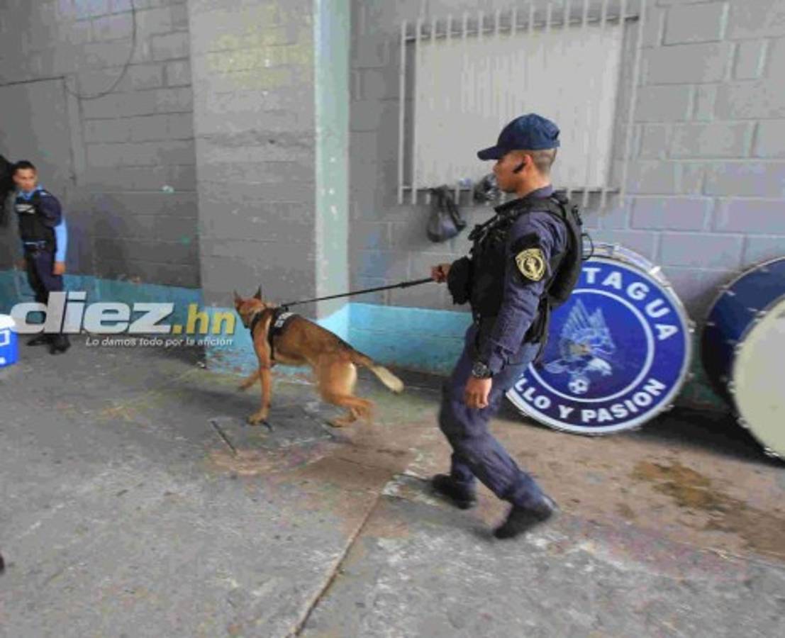 Máxima seguridad para final Motagua-Saprissa y largas filas en las afueras del Nacional