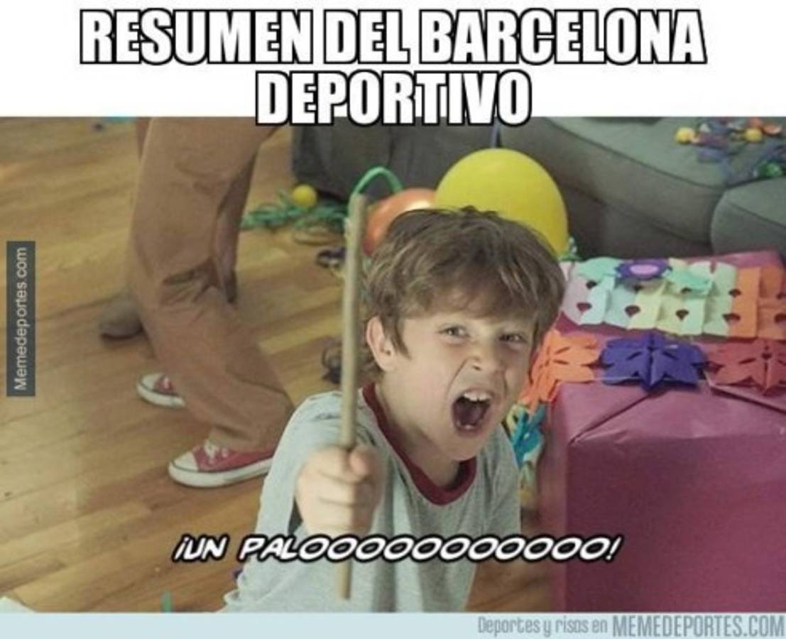 ¡Pobre Messi! Los memes del triunfo del Barcelona ante el Deportivo