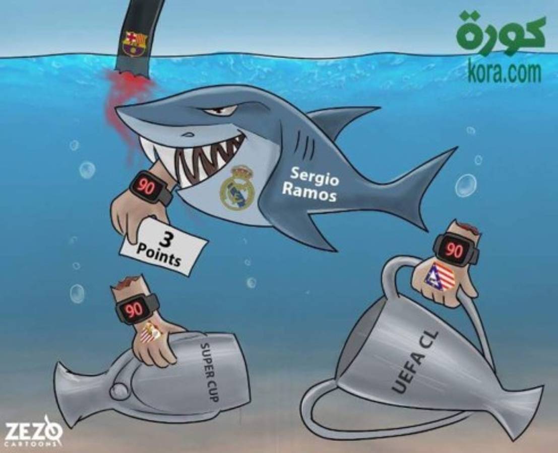 Las mejores imágenes que el madridismo le ha dedicado a Sergio Ramos