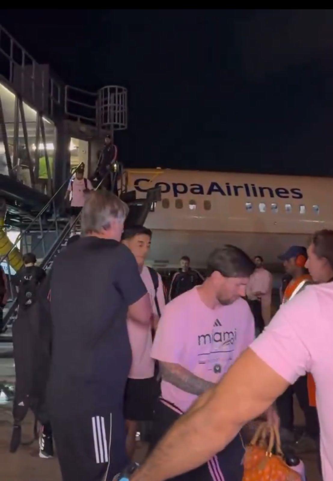Panamá no se enloquece por Messi y el gran gesto de Leo con los canaleros en el hotel: así fue la llegada del Inter Miami