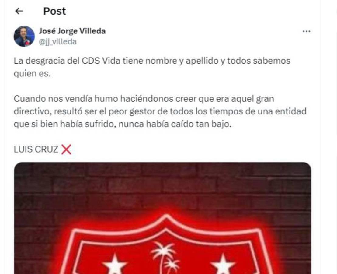 Luis Palma rompe el silencio y señalan al culpable del descenso del Vida: “Lo destruyeron, tiraron a la basura a un histórico”