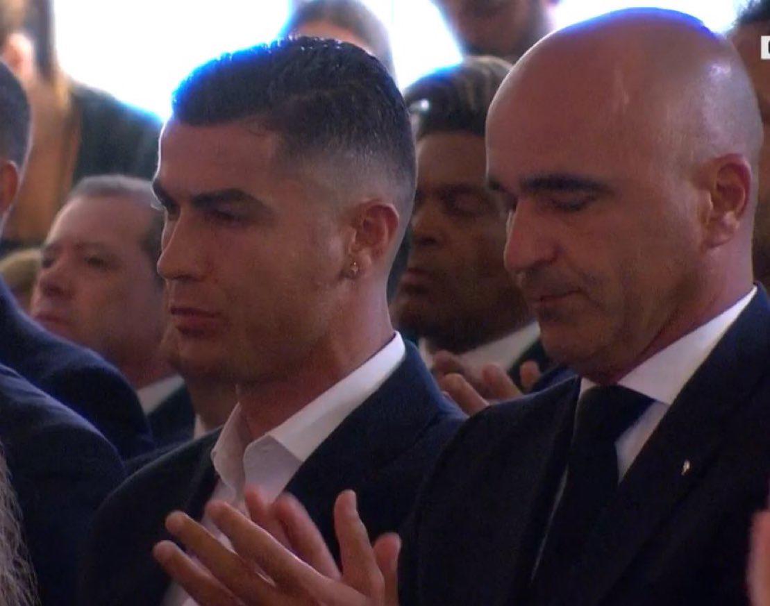 Cristiano Ronaldo impactado: el gesto con la esposa de Jota, el tatuaje que siempre recordará a Diogo y el nuevo 21 de Portugal