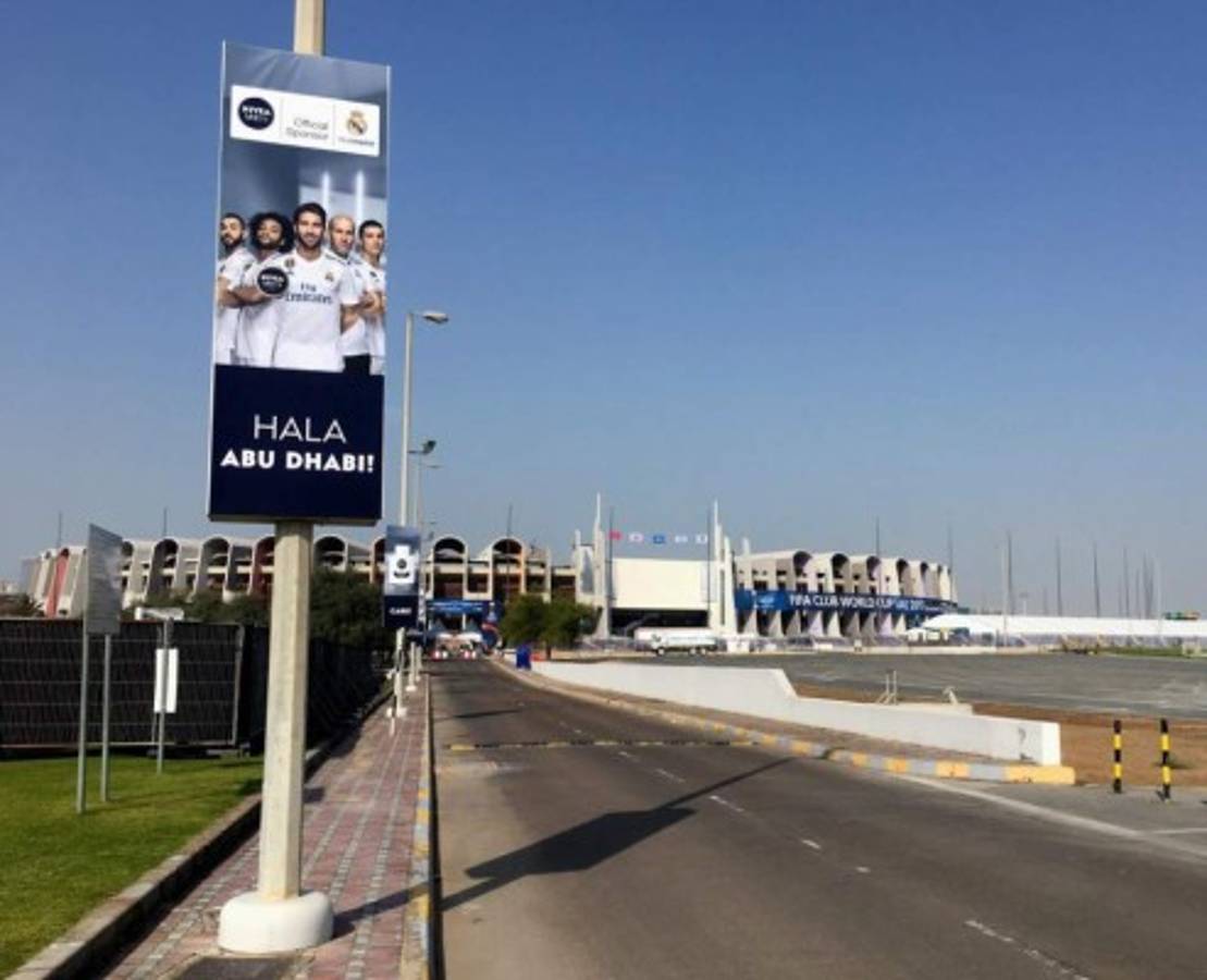 Estadio de última 'generación' y un hotel de lujo rodean al Real Madrid en Abu Dhabi