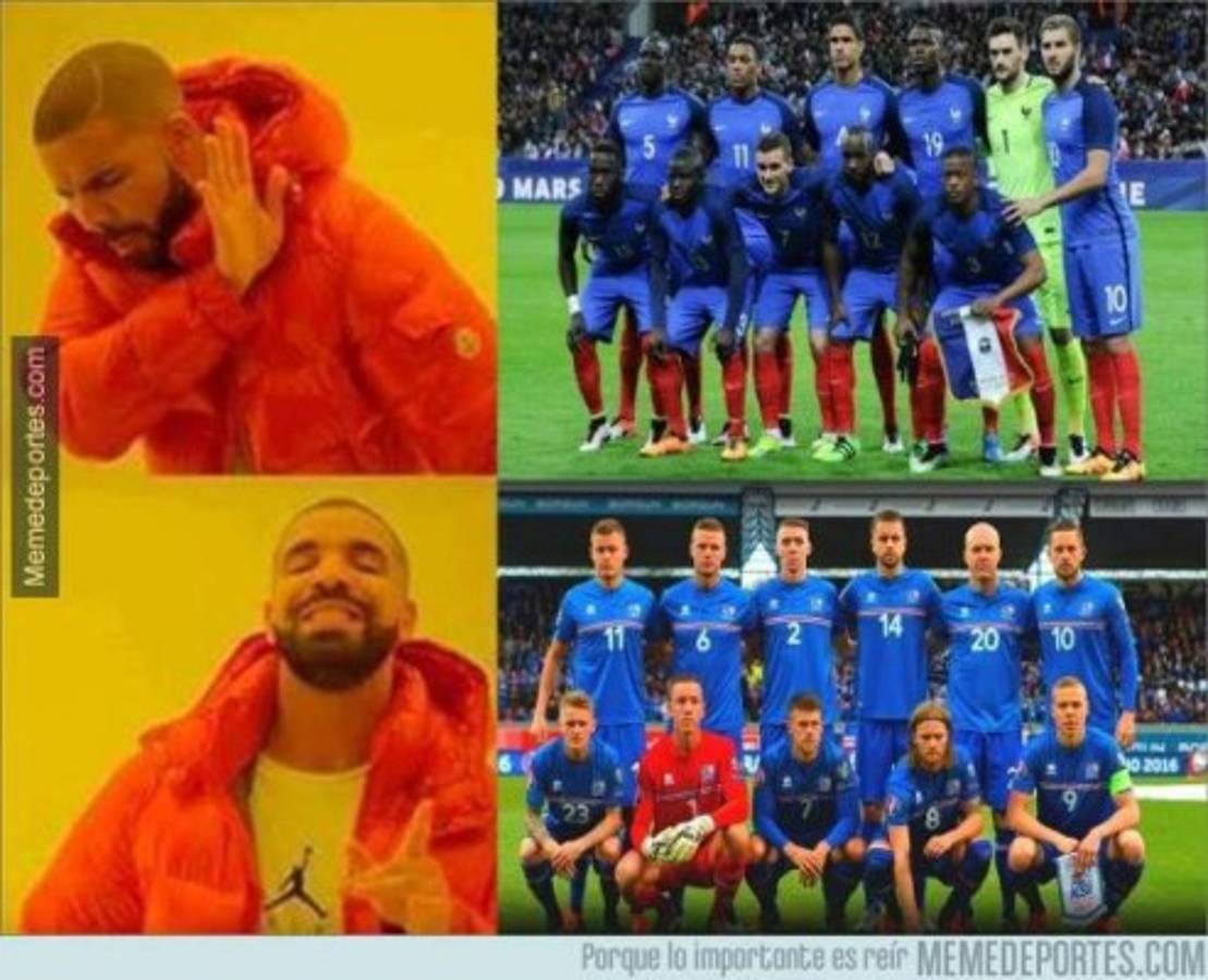 Los mejores memes de la goleada de Francia sobre Islandia en la Eurocopa