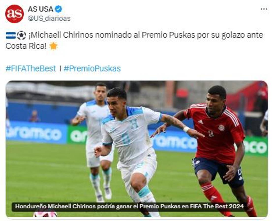 Así reaccionó la prensa tras la nominación de Michaell Chirinos al Puskas The Best 2024: “Se lo hizo a Keylor Navas”