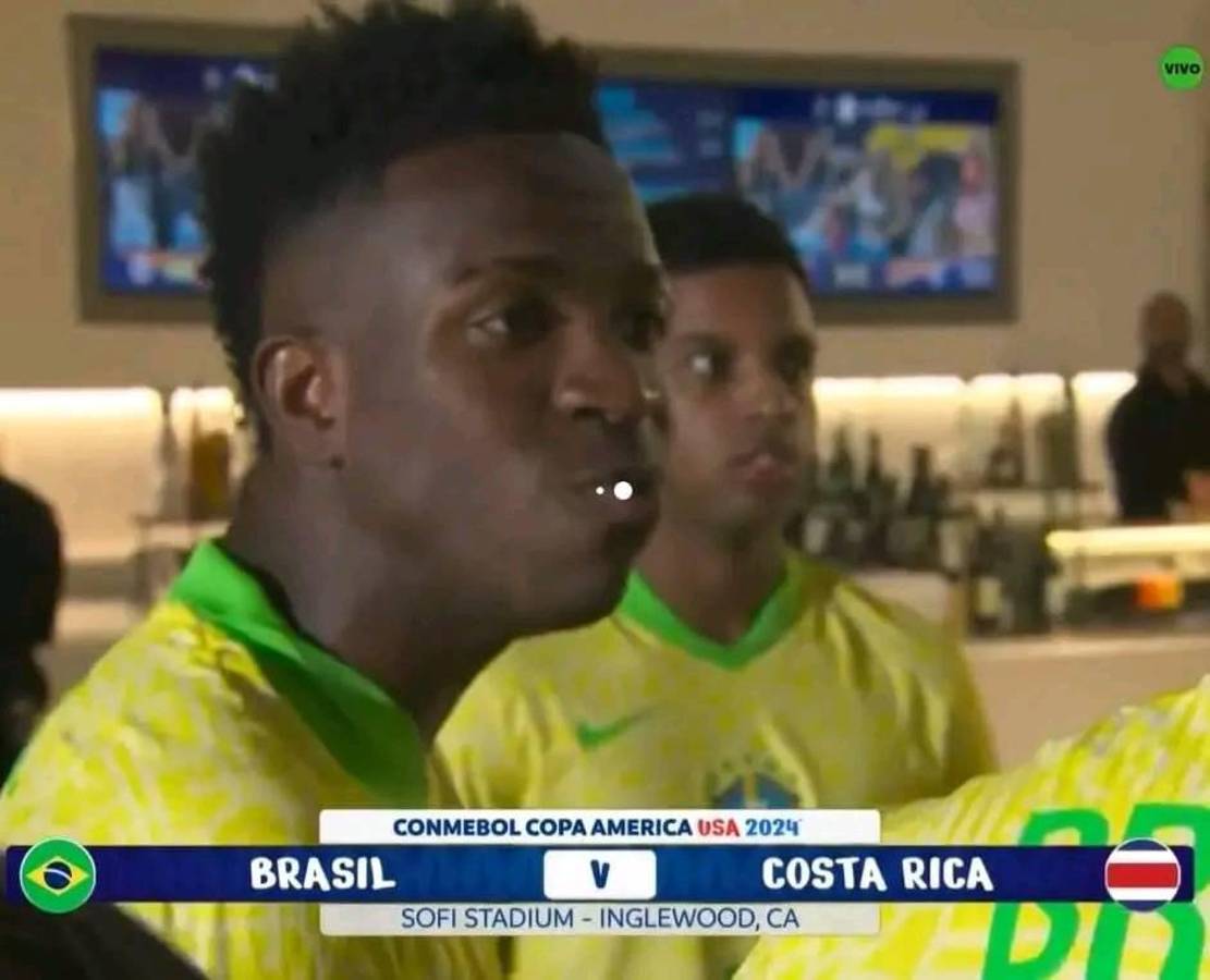 Ronaldinho protagonista y Vinicius víctima: los memes que dejó el amargo empate Brasil-Costa Rica en Copa América