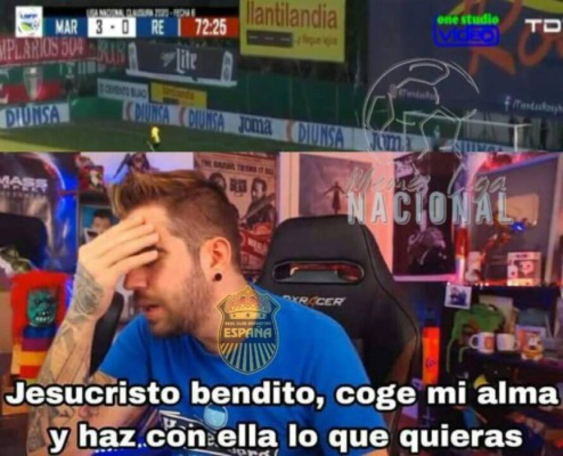 Marathón gana el clásico sampedrano y los memes hacen pedazo a Real España