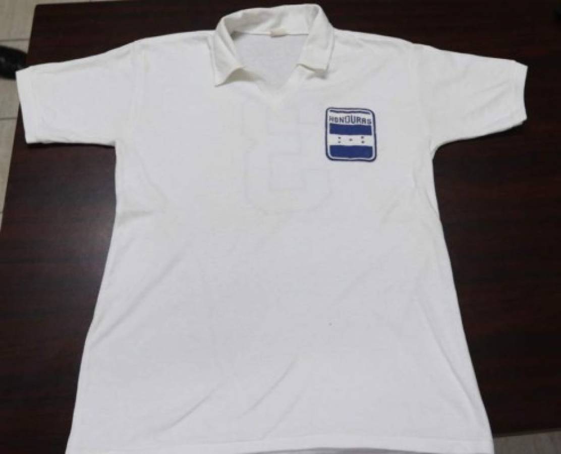 Las camisetas que ha tenido la Selección de Honduras en su historia